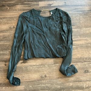Dark green new with tags astr the label blouse